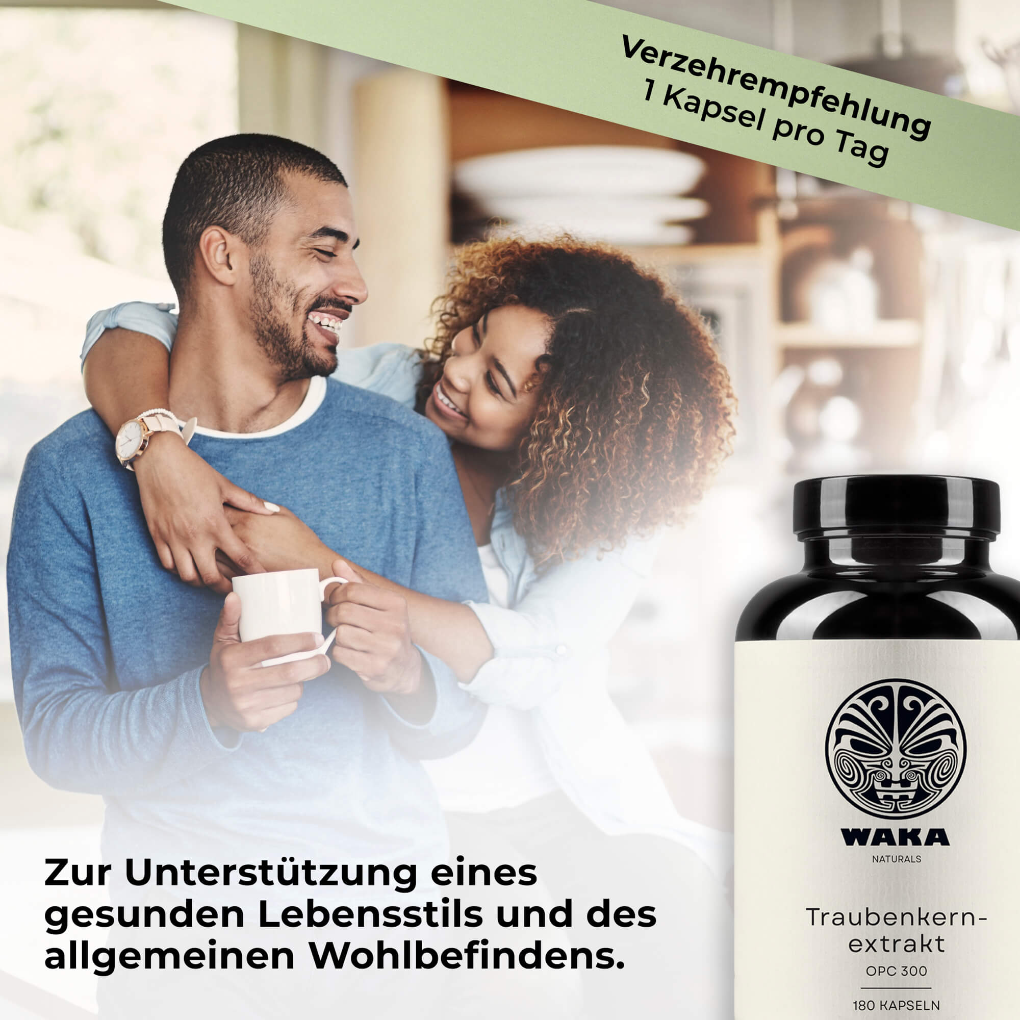 Traubenkernextrakt OPC 300 – Hochdosierte OPC Kapseln – waka - nutrition.com
